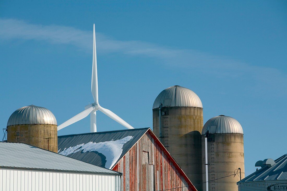 Wind Farm,Michigan,USA