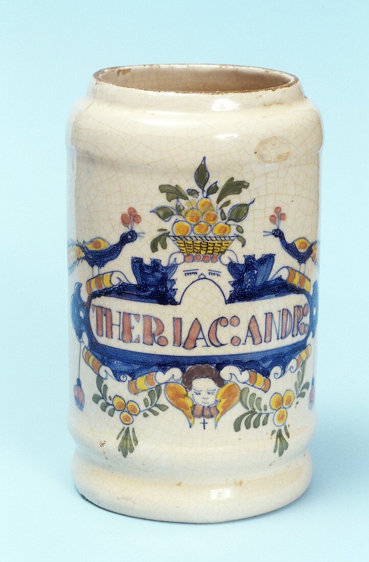 Drug jar,late 19th century