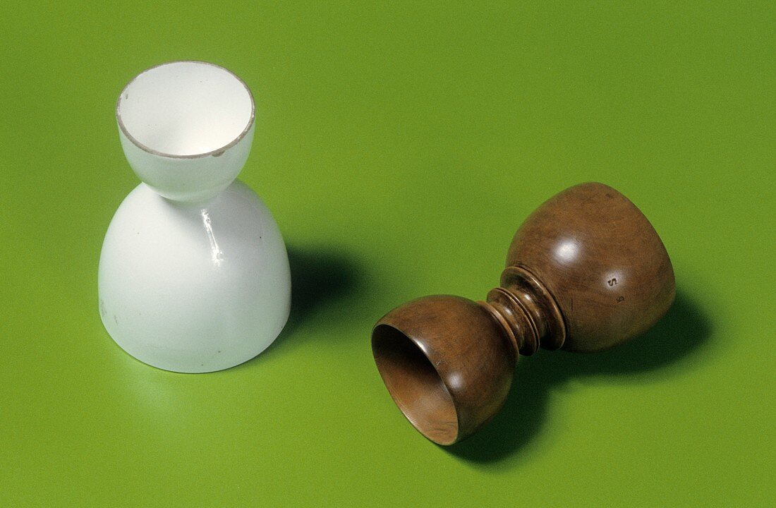 Powder measures,circa 1860