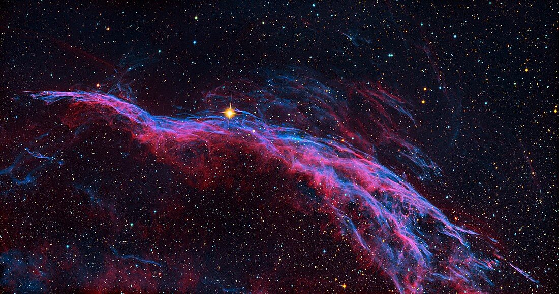 Veil Nebula,optical image