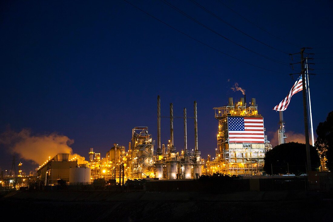 Oil Refinery,California,USA