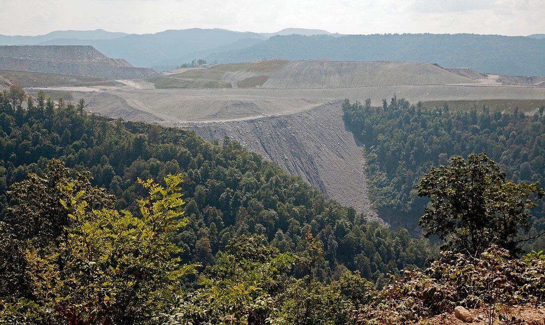 Mountaintop removal coal mining