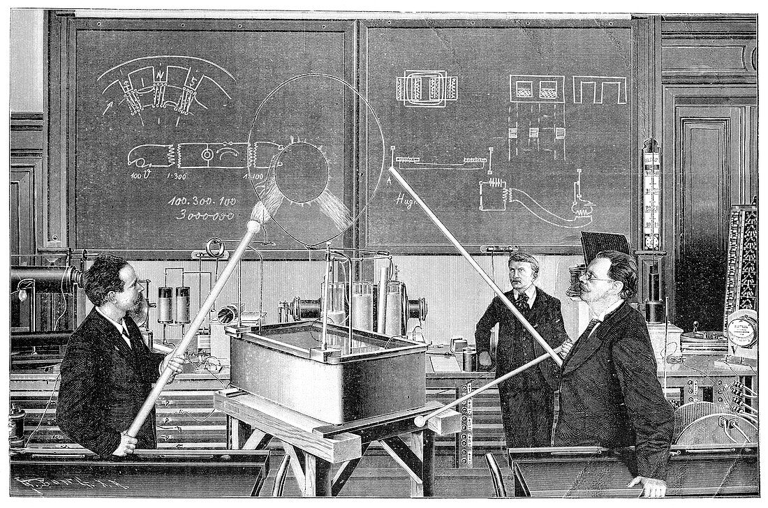 Slaby's electrotechnical laboratory,1900