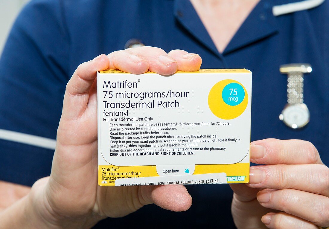 Transdermal painkiller patch