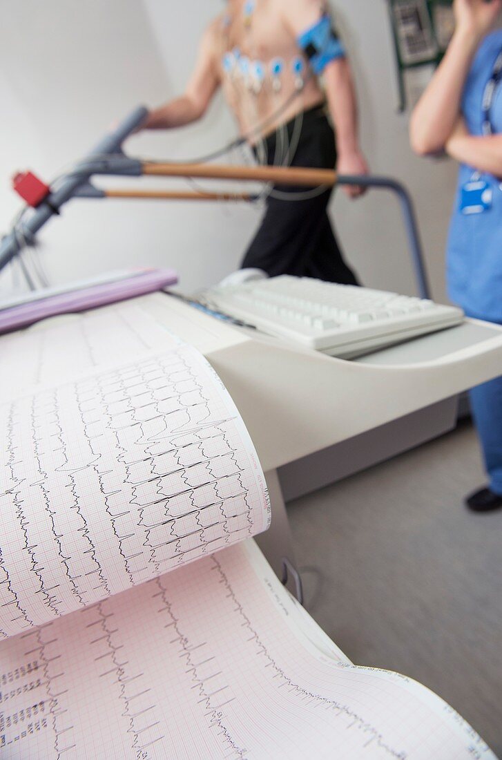 Exercise electrocardiograph