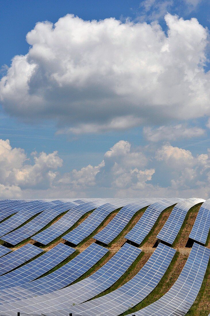 Solar farm,France