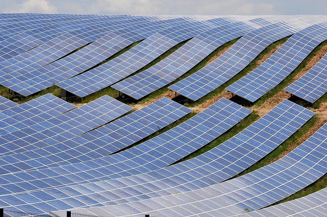 Solar farm,France