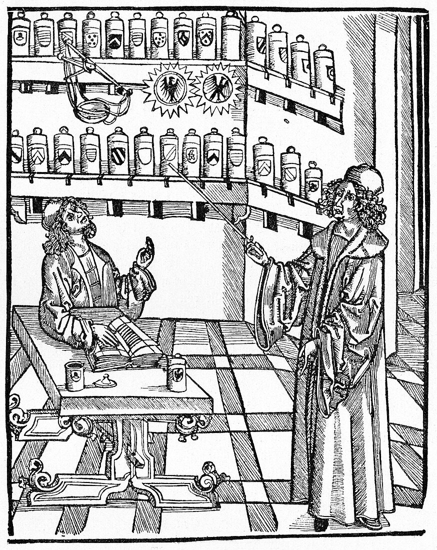 16th Century German pharmacy school