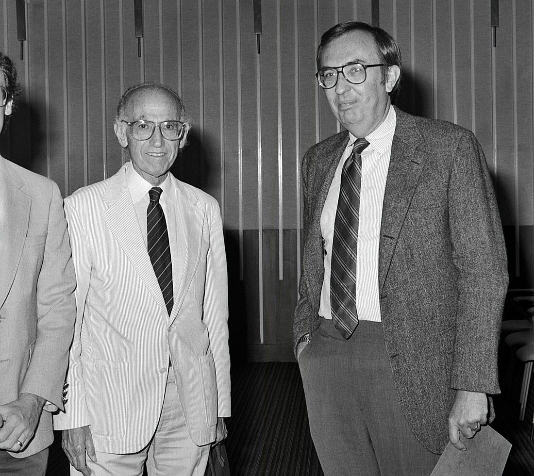 Jonas Salk and Frederick Murphy