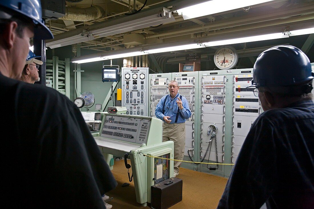 Titan missile control room