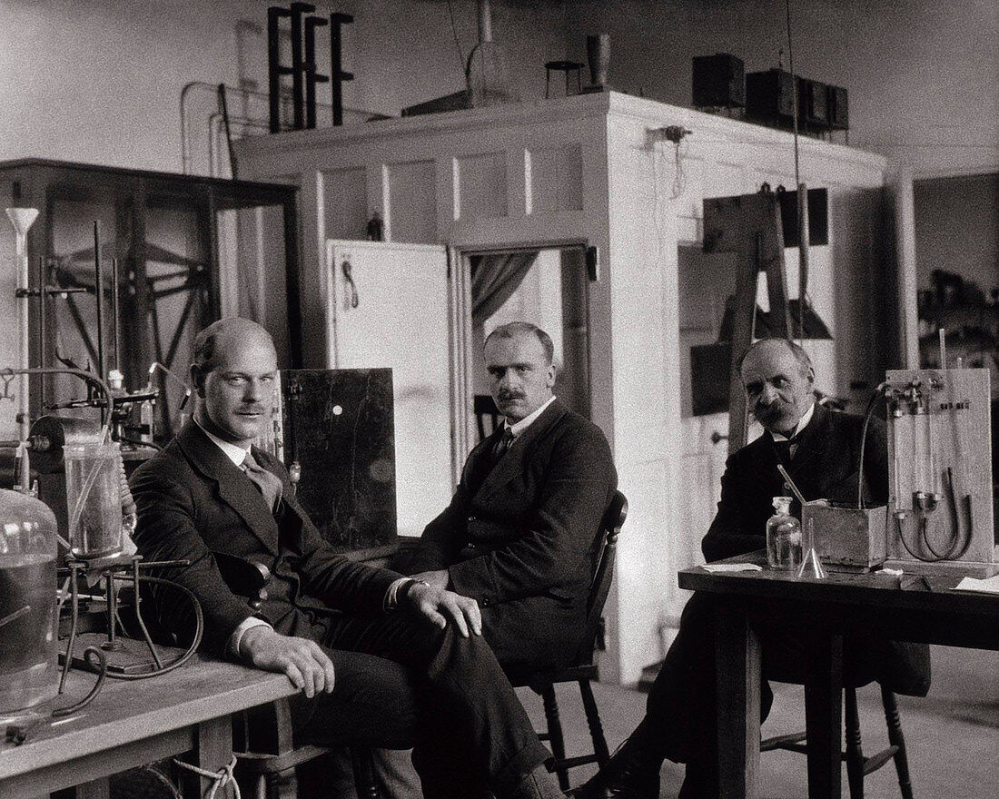 Physiology researchers,20th century