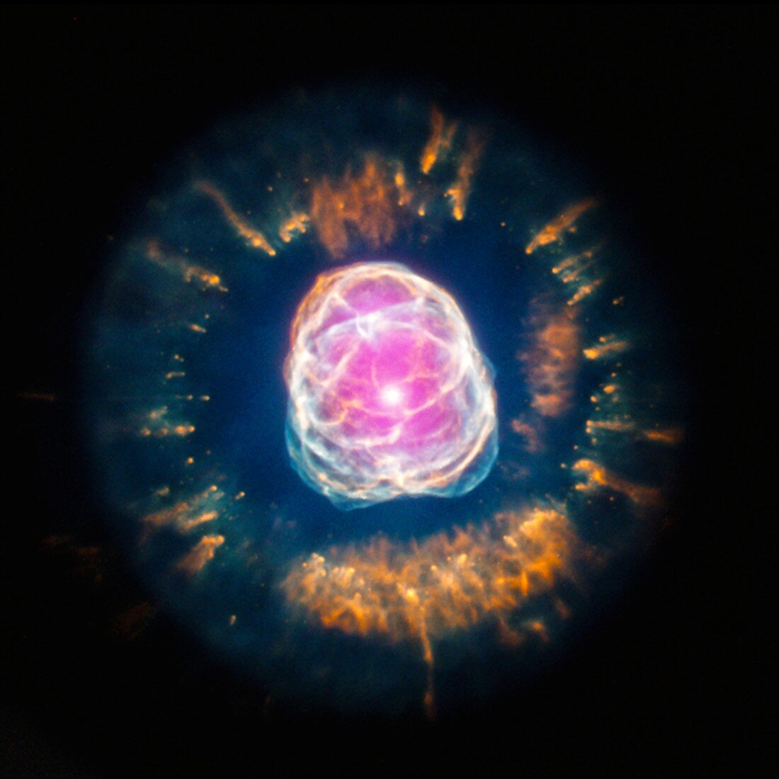Eskimo Nebula,composite image