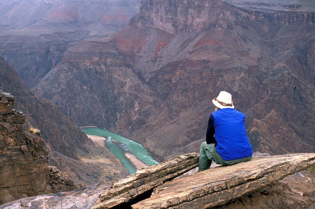 Inner canyon and river,Grand Canyon