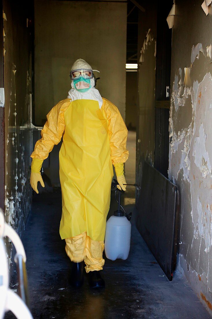 Ebola prevention training