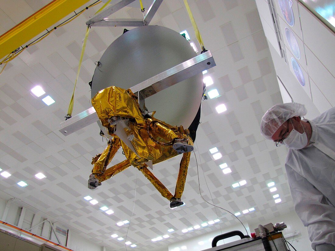 Jason-3 satellite construction