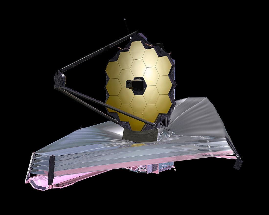 James Webb Space Telescope,illustration