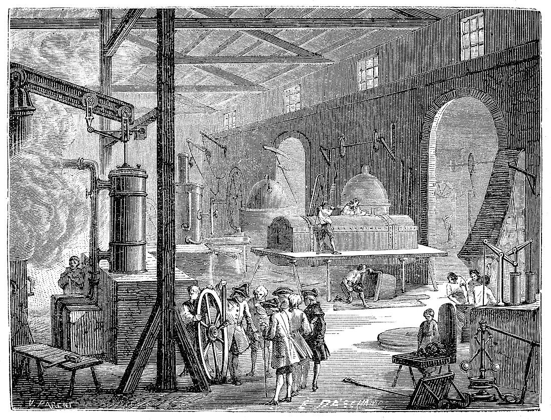 Boulton and Watt's Soho Foundry,1790s