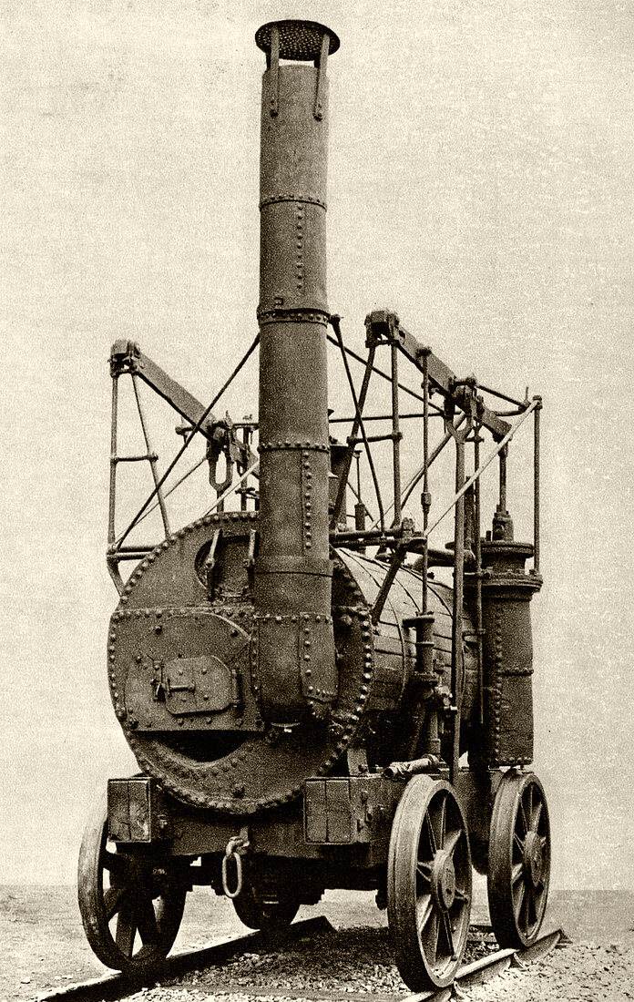 Hedley's Puffing Billy,historical image