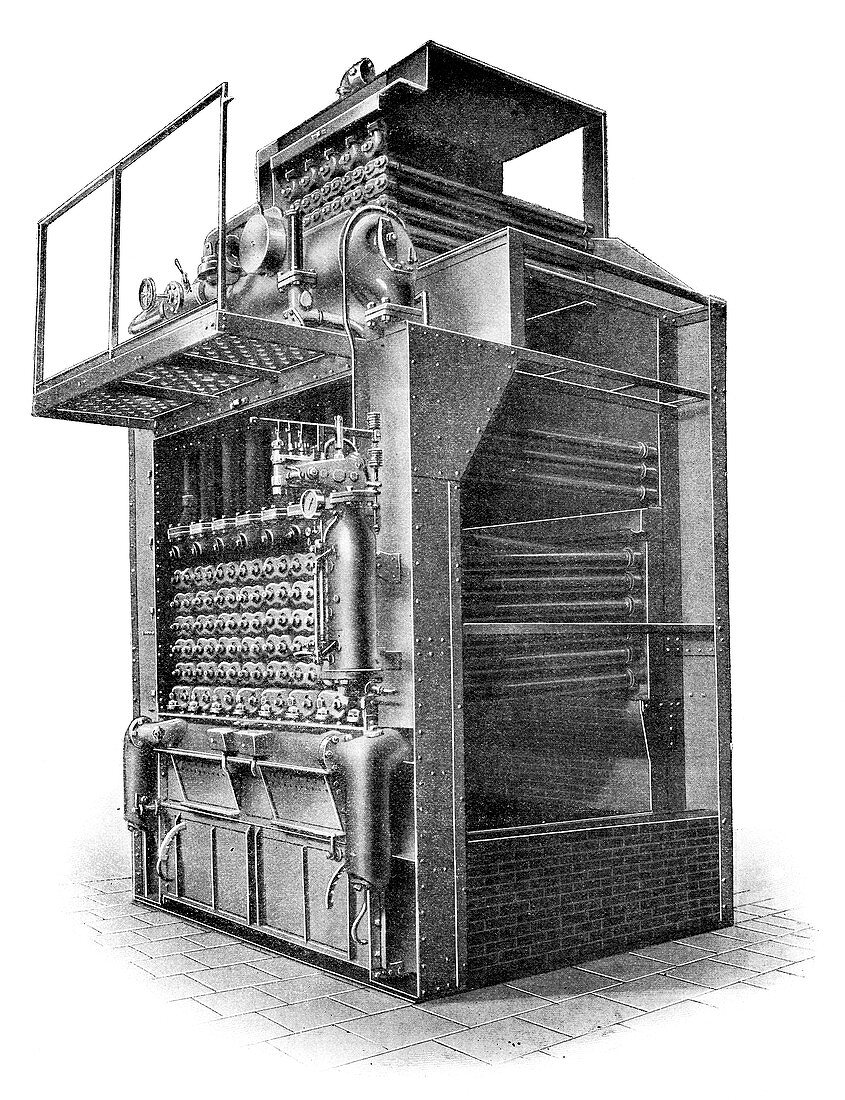 Delaunay-Belleville boiler,19th century