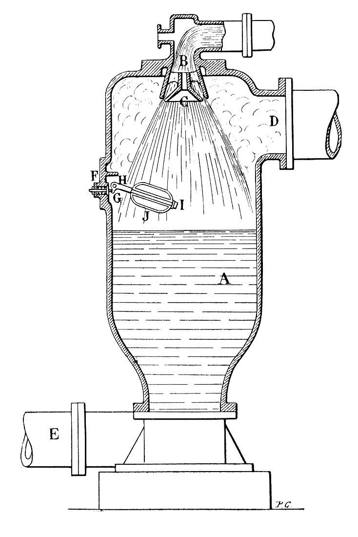 Dujardin steam engine,19th century