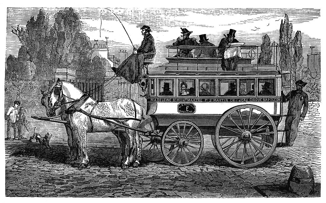 Paris Omnibus,19th century
