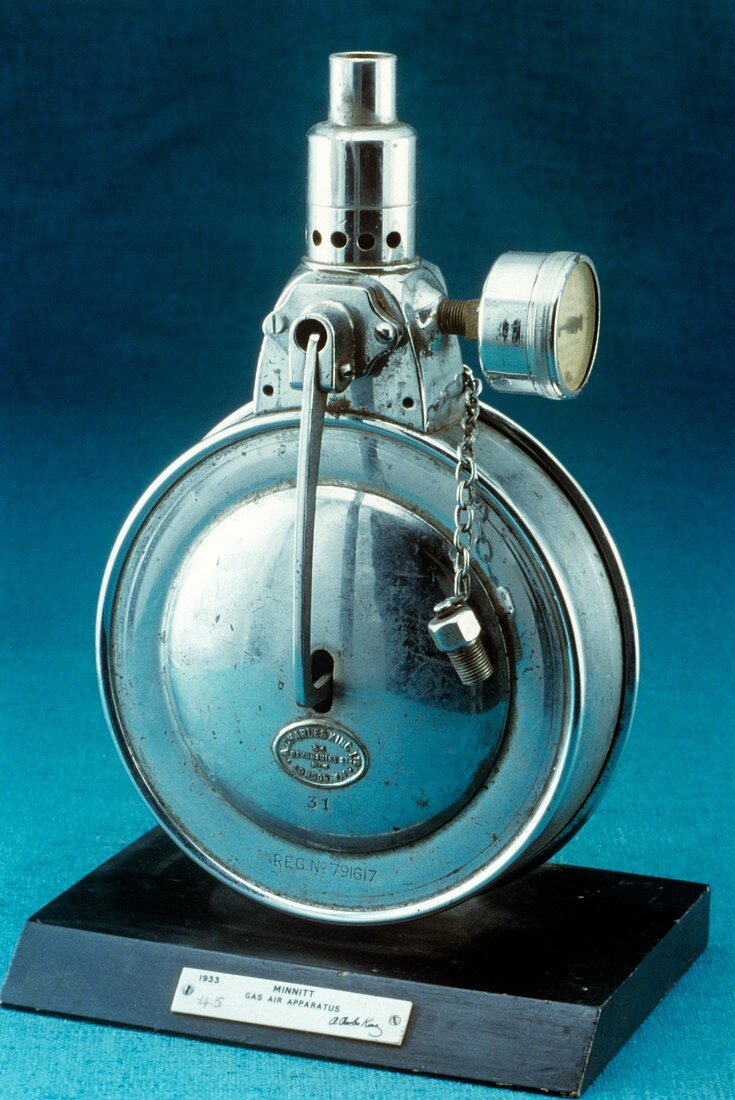 Minnitt's Analgesia Apparatus,1933
