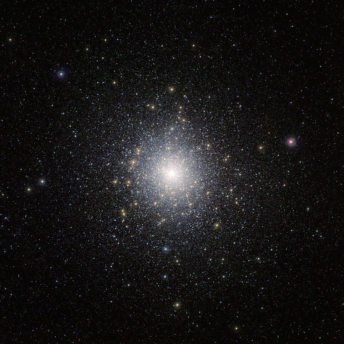 47 Tucanae star cluster,optical image