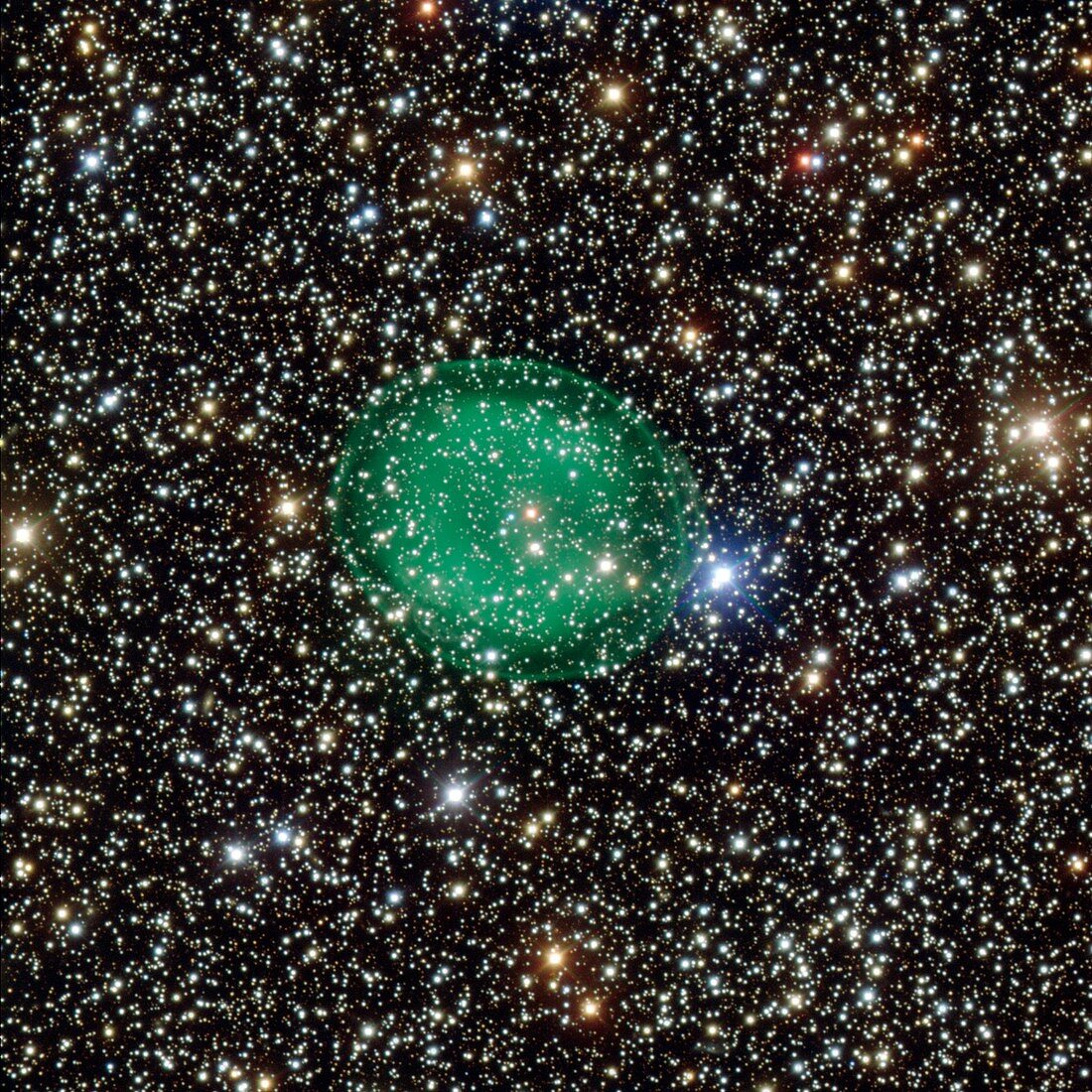 Planetary nebula IC 1295,telescope image