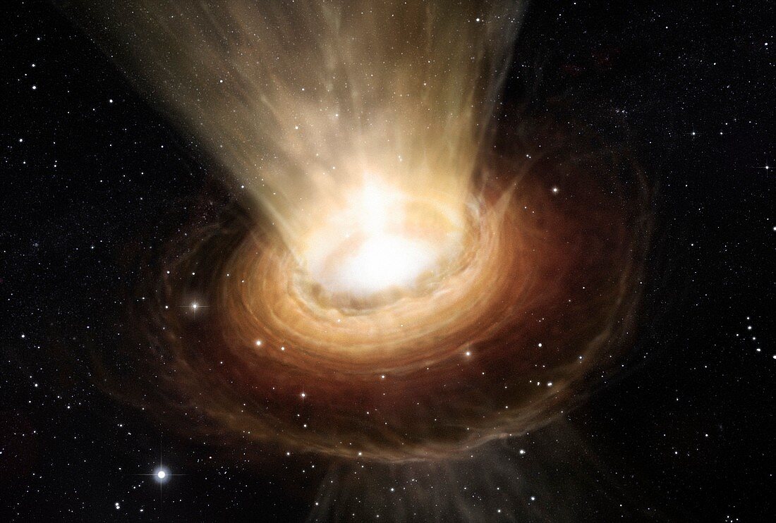 NGC 3783 and supermassive black hole