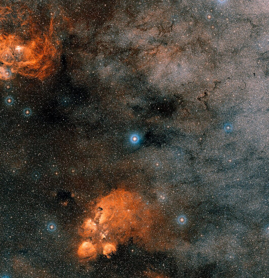 Gliese 667 triple-star system