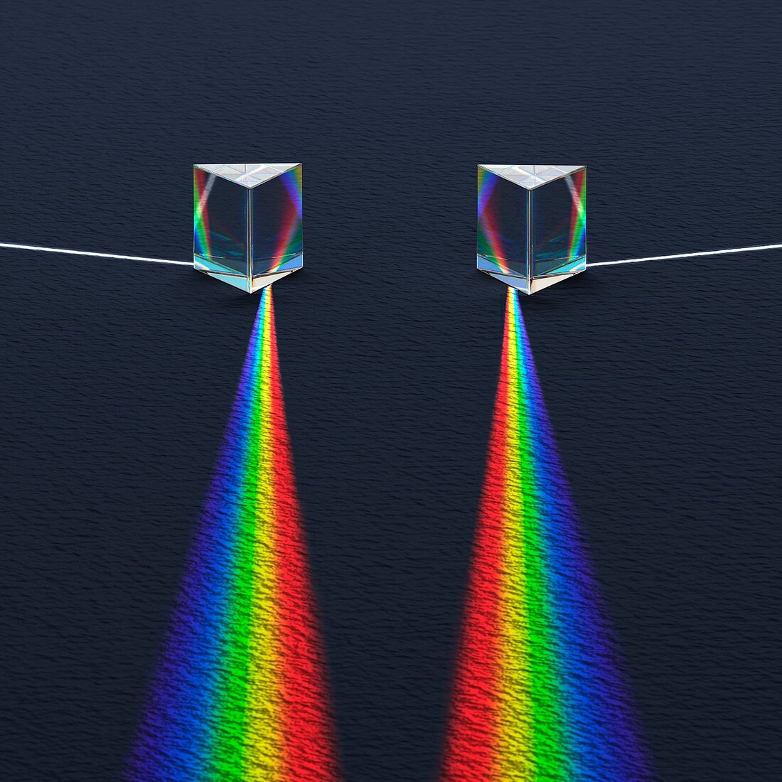 2 Prisms and refracted spectra