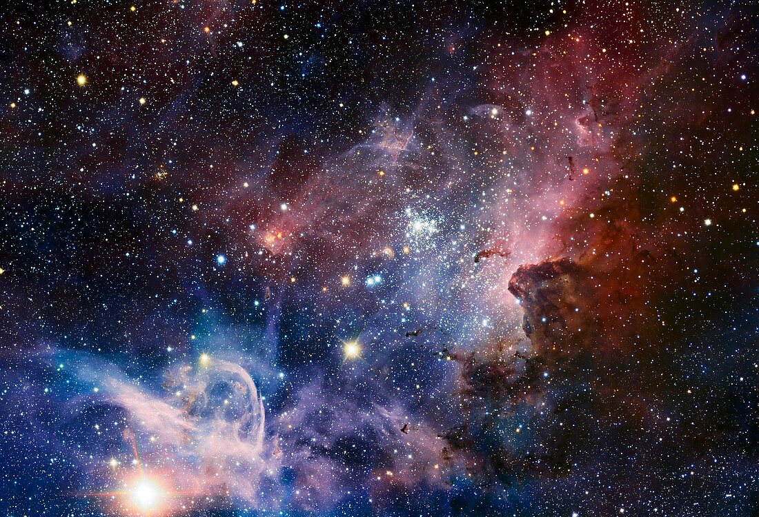 Carina Nebula,VLT image