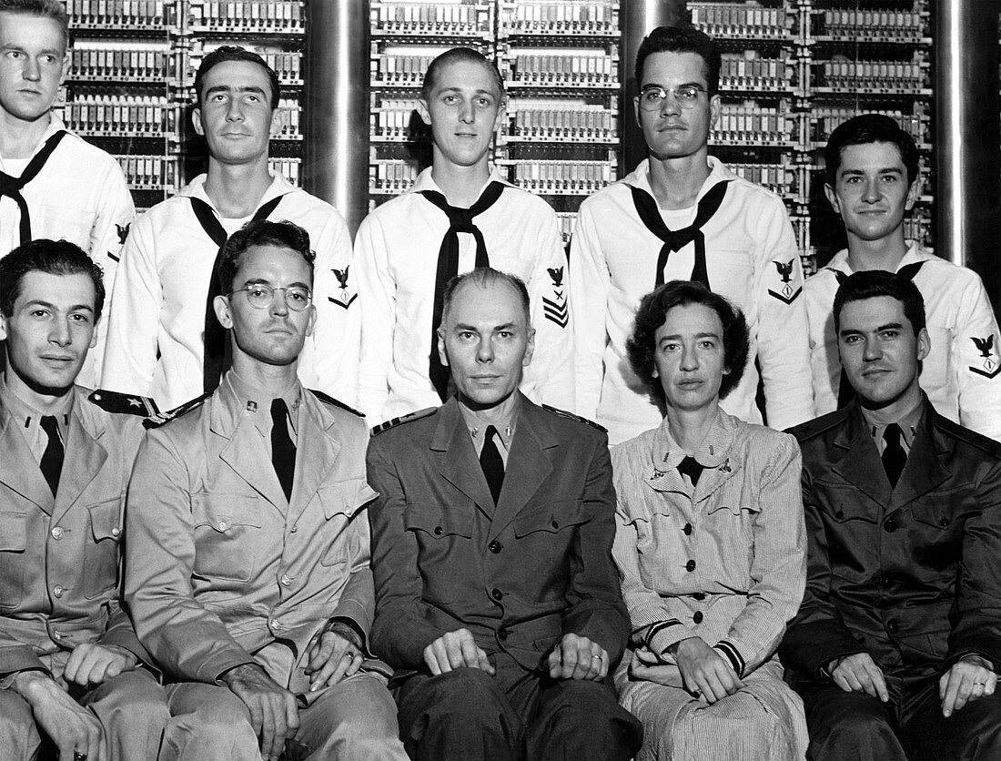 Harvard Mark 1 computer team,1944