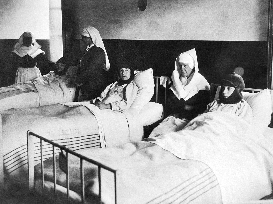 Red Cross tuberculosis hospital,France
