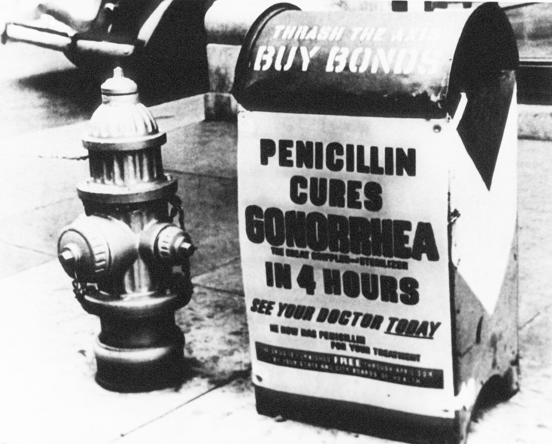 WWII penicillin advert