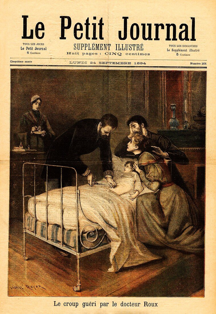 Roux treating croup,1894