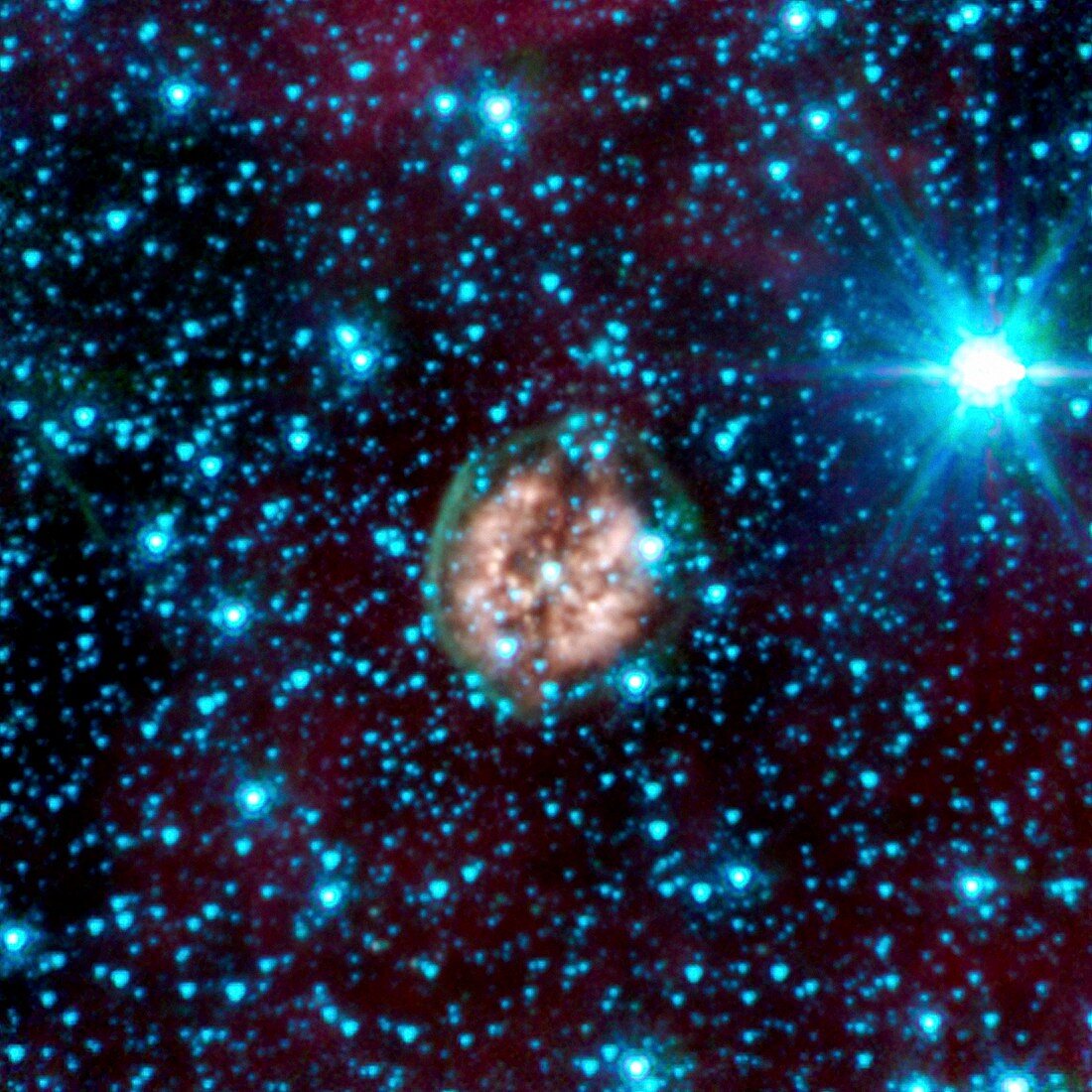 PMR 1 nebula,space telescope image