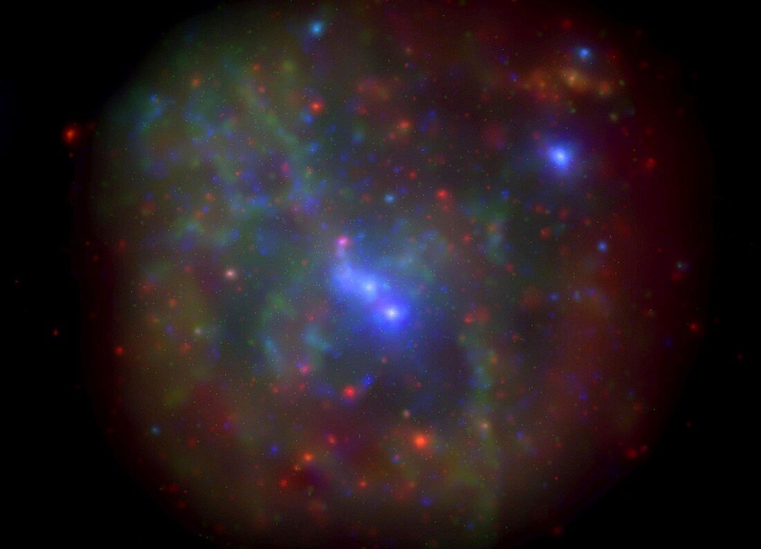 Milky Way X-ray activity,Swift image