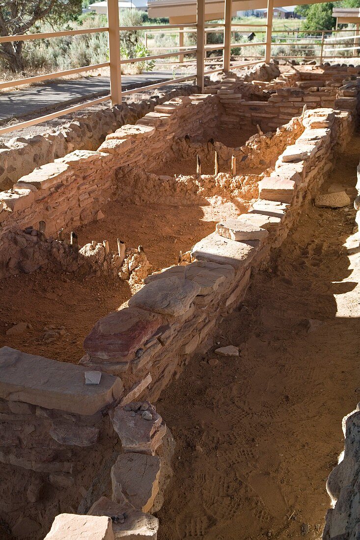 Anasazi archaeological excavations