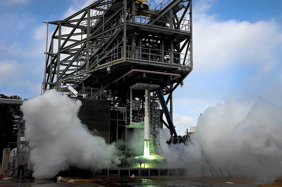 Space Launch System testing