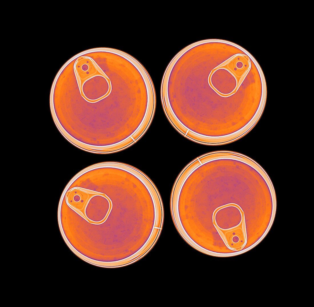 Can lids,X-ray