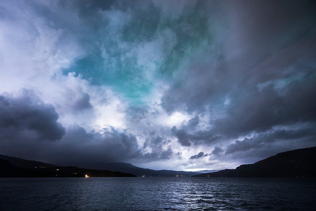 Stormy sky,Norway