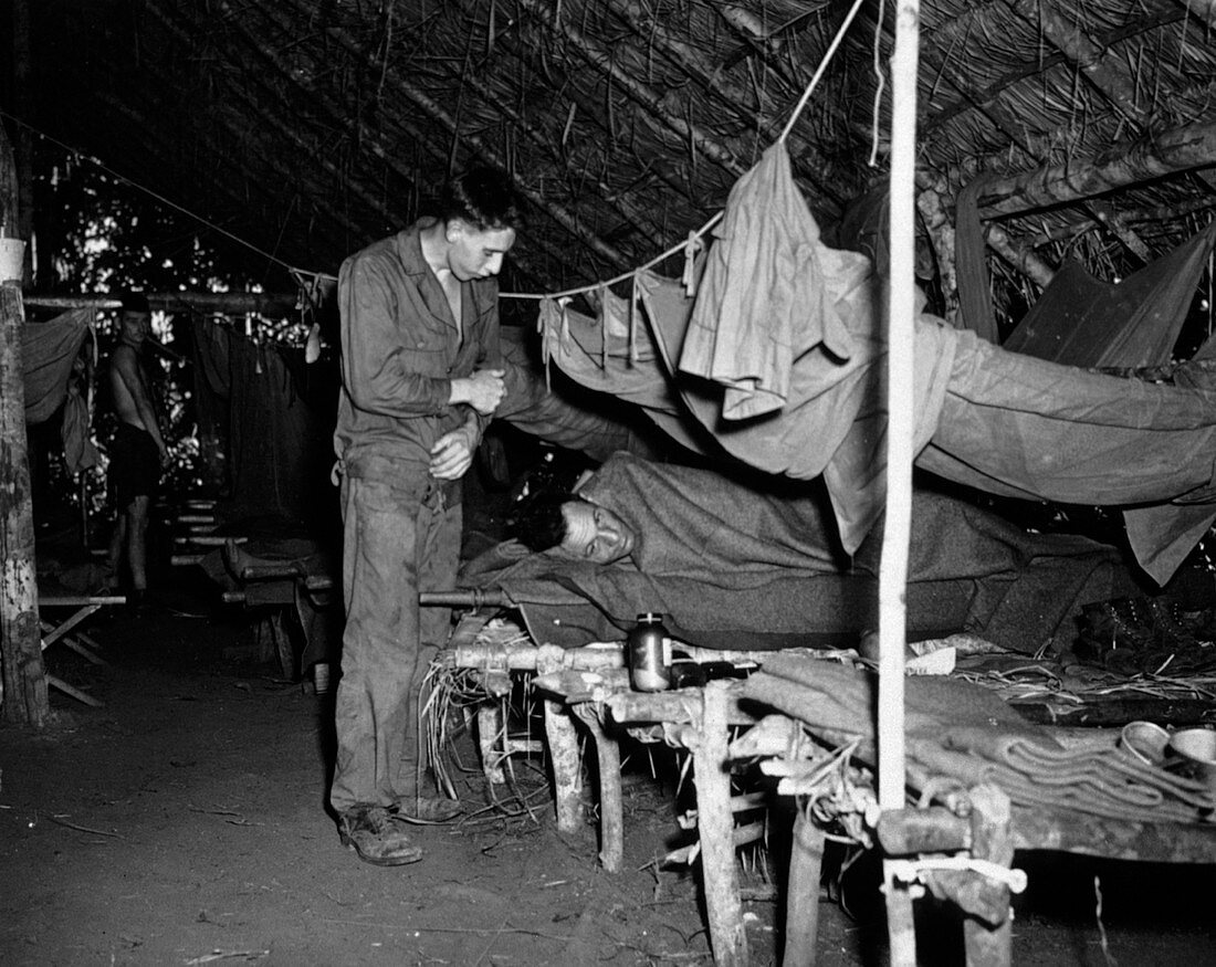 US Army malaria treatment,1943