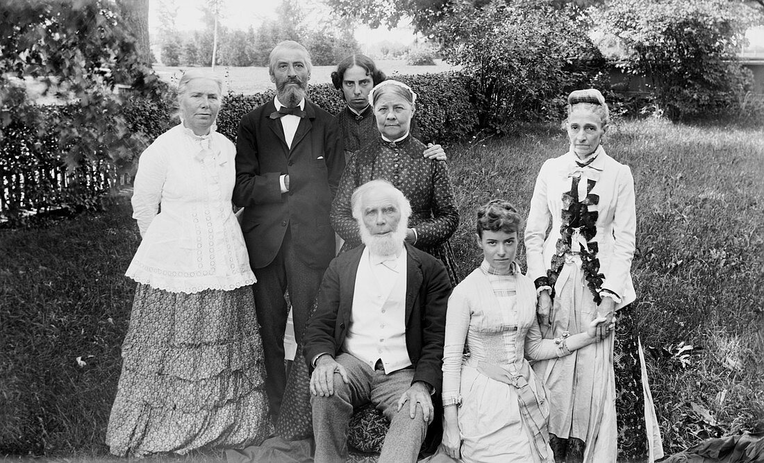 Elizabeth Blackwell and family