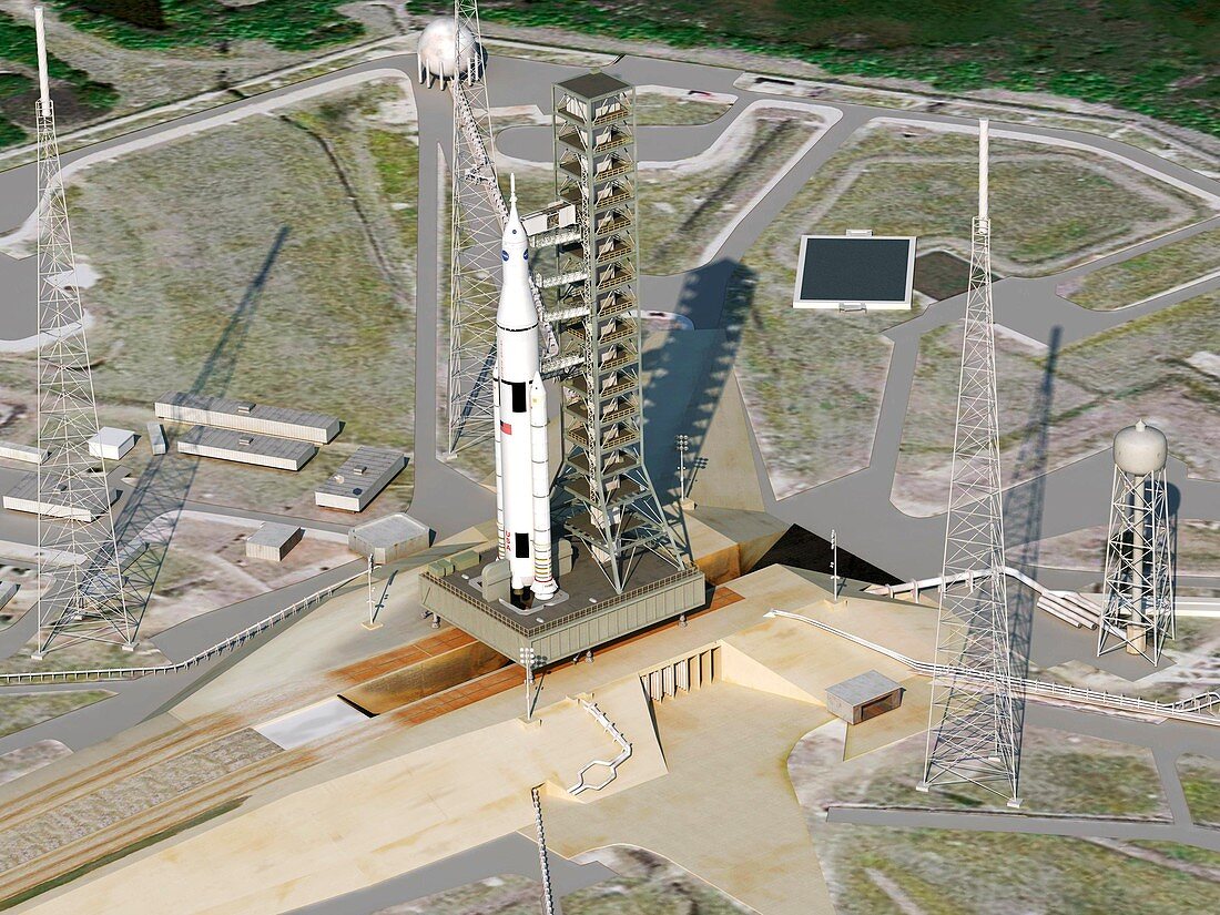Space Launch System,illustration
