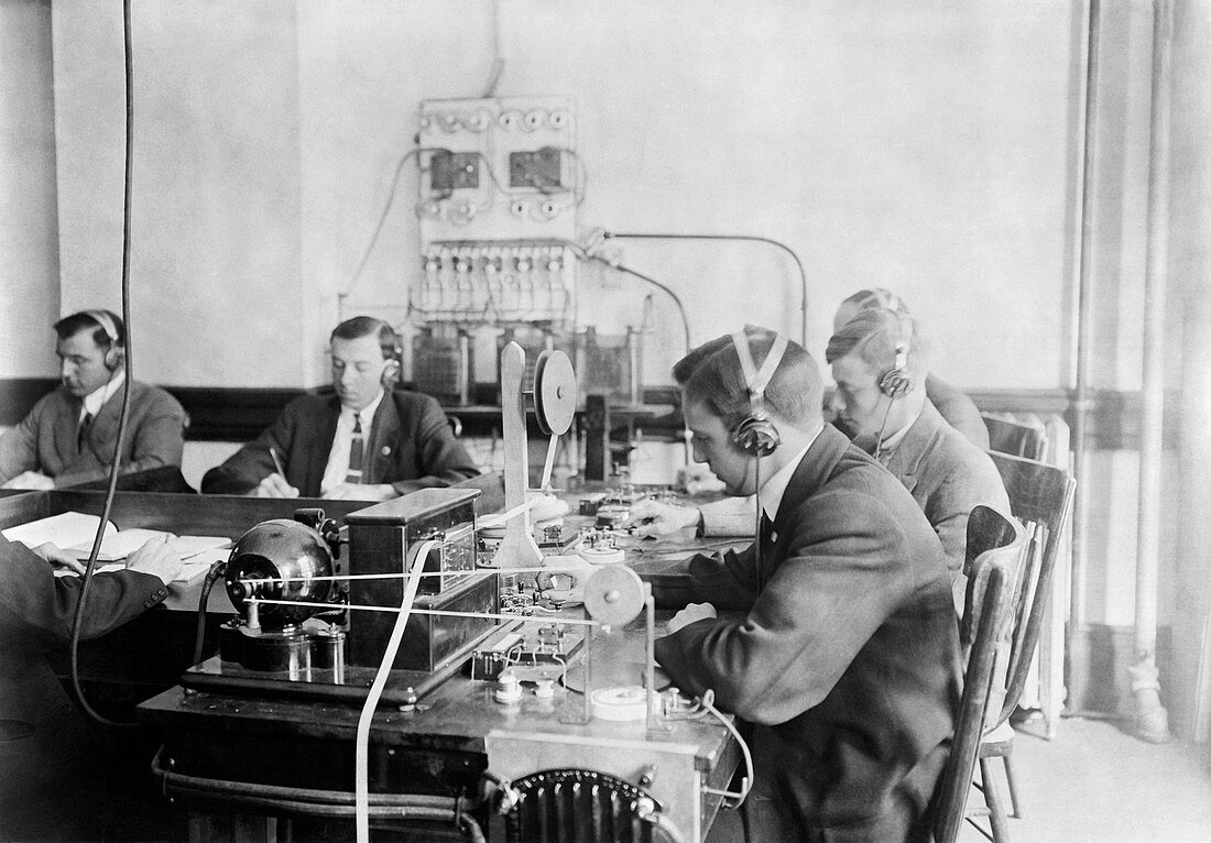 Marconi wireless school,1910s