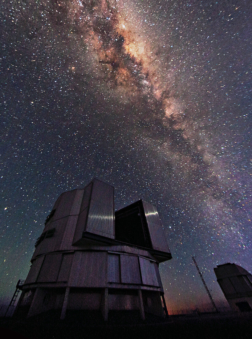 Milky Way over the Very Large Telescope