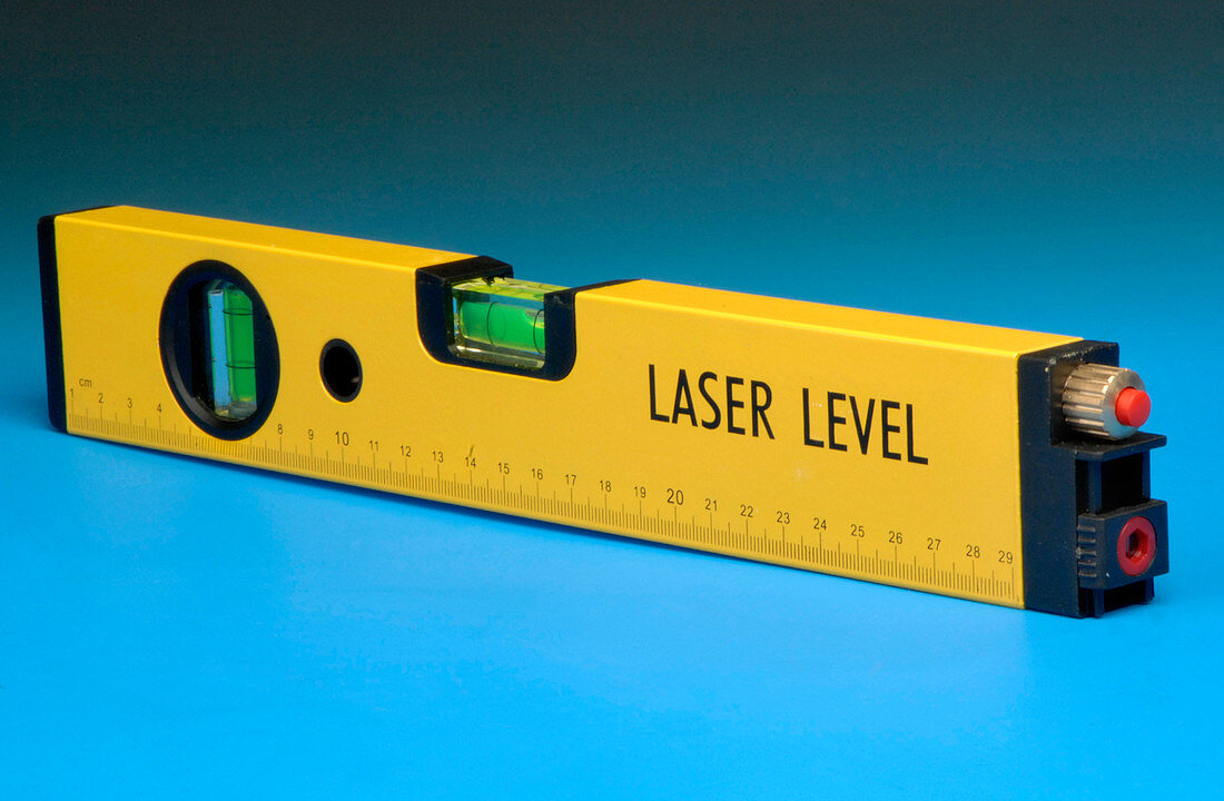 Laser spirit level