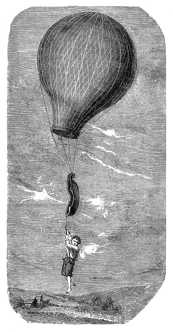 Guerin balloon accident,1845
