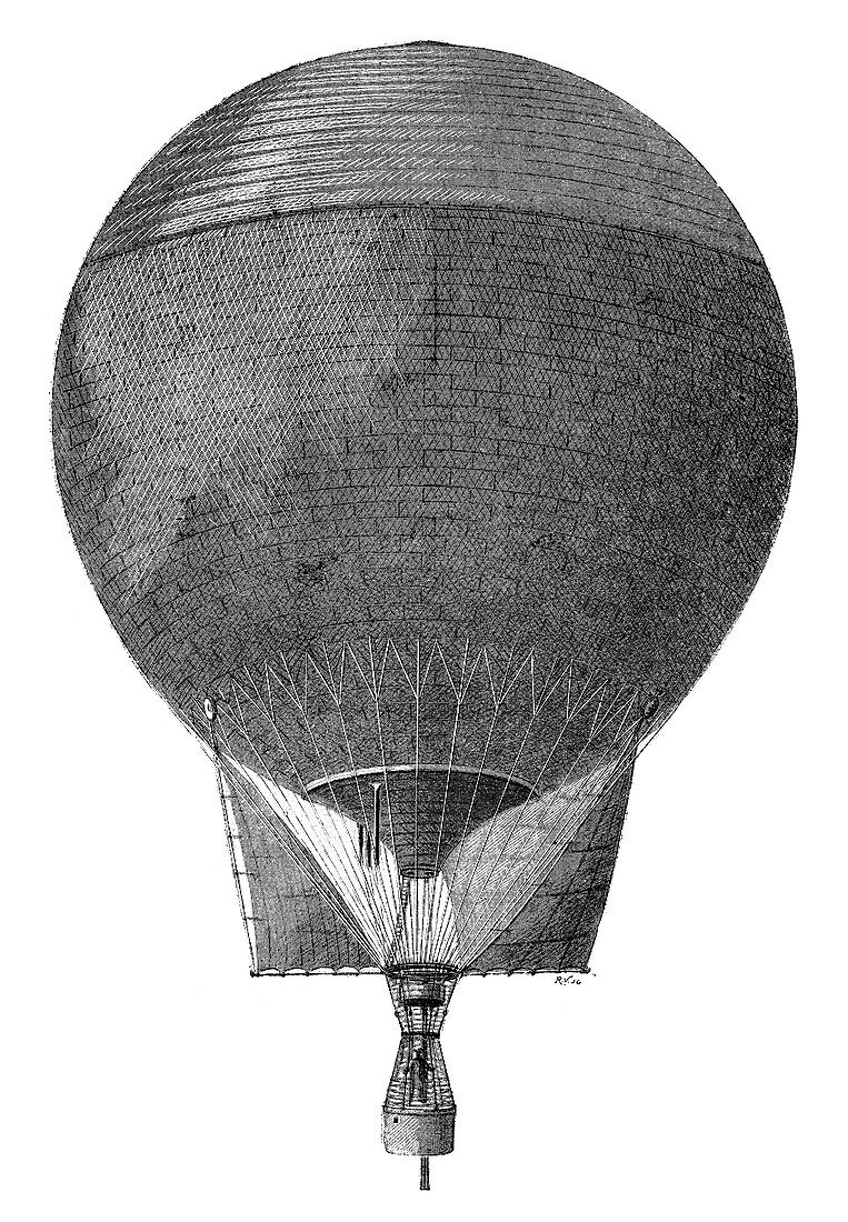 Arctic expedition 'Eagle' balloon,1897